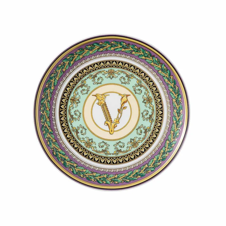 Rosenthal Versace Barocco Mosaic 4 Dinner Plates Diameter 17 cm - Mosaic Viadurini