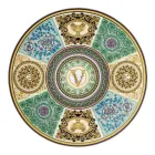 Rosenthal Versace Barocco Mosaic Placeholder Plate Diameter 33 cm - Mosaic Viadurini