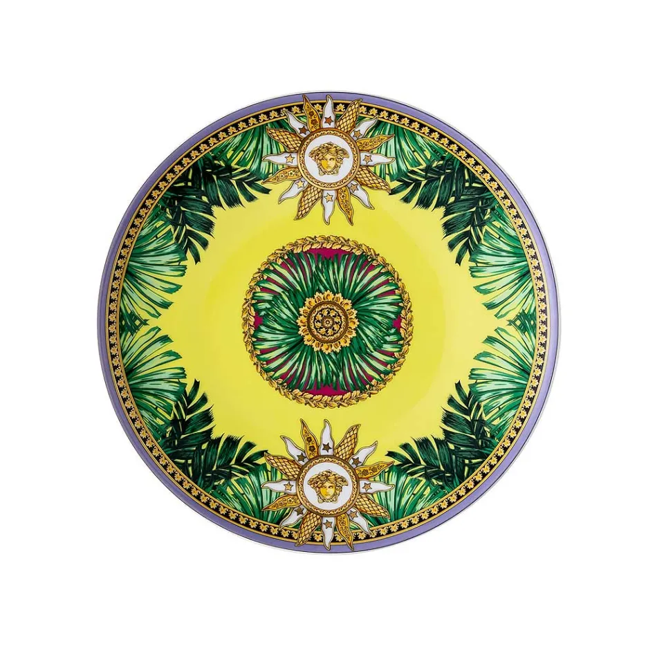 Rosenthal Versace Jungle Animalier 4 Dinner Plates Diameter 17 cm - Animalier Viadurini