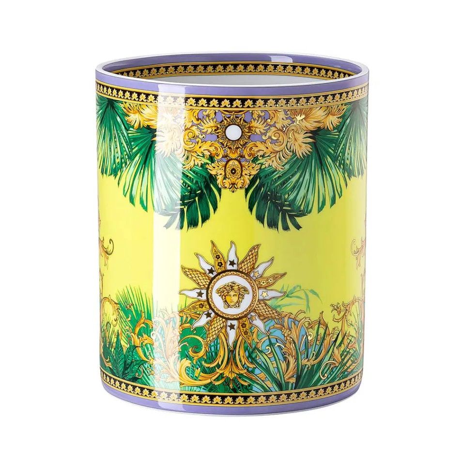 Rosenthal Versace Jungle Animalier Porcelain Vase - Animalier Viadurini