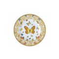 Rosenthal Versace Le Jardin 4 Dinner Plates Diameter 18 cm in Porcelain - Jardin