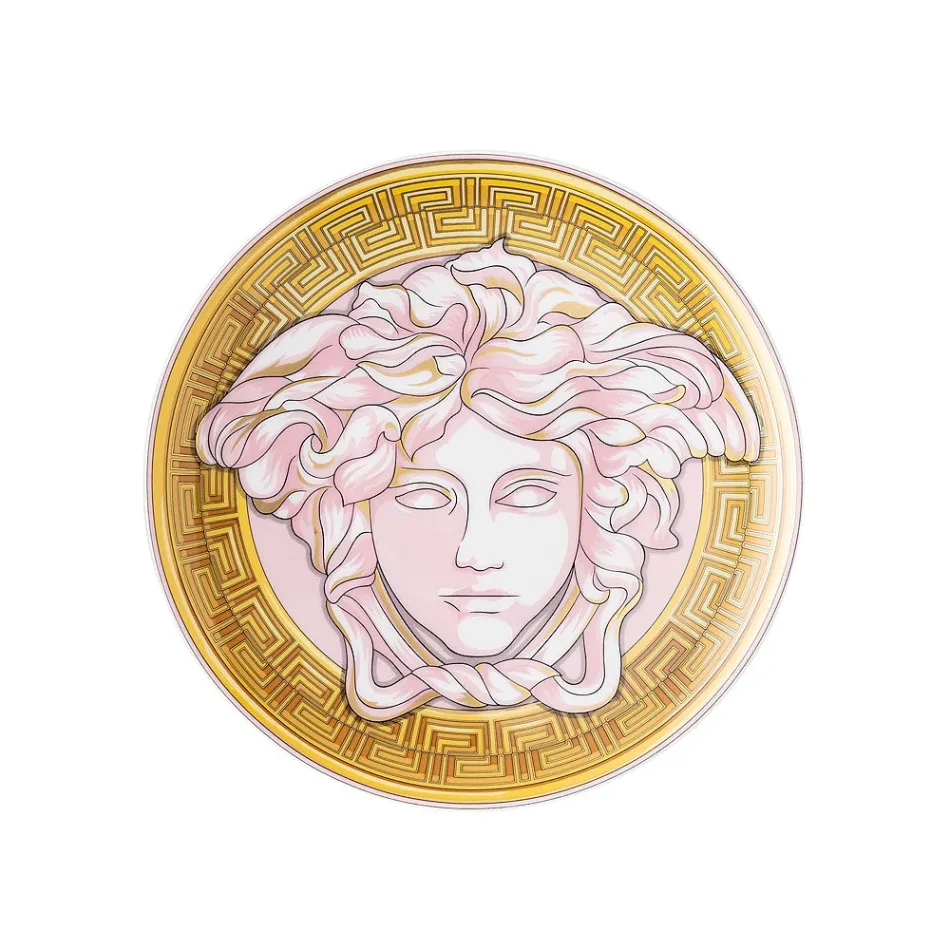 Rosenthal Versace Medusa Amplified 4 Dinner Plates Diameter 17 cm - Medusaamplifield Viadurini