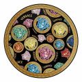 Rosenthal Versace Medusa Amplified Multicolor Place Card Plate - Amplifiedmulticolor