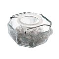 Rosenthal Versace Medusa Crystal Caviar Bowl in Crystal - Medusacrystal