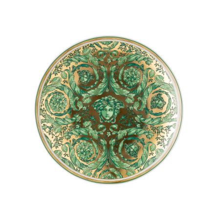 Rosenthal Versace Medusa Garland 4 Dinner Plates Diameter 17 cm - Christmas Viadurini