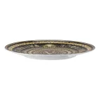 Rosenthal Versace Virtus Gala Placeholder Plate Diameter 33 cm in Porcelain - Baroque Viadurini