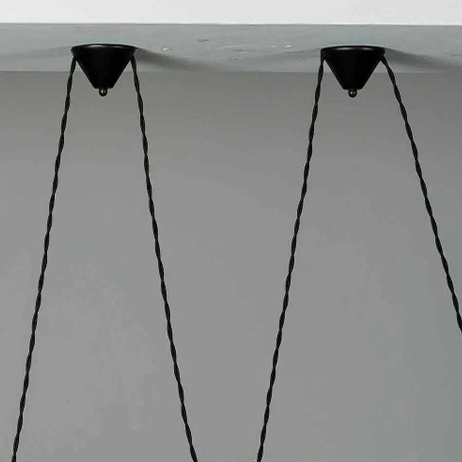 Ceramic rosette for lamps composition Battersea 975ST - Toscot Viadurini