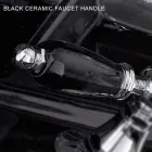 Floor Standing Bathtub Faucet with Brass Shower Made in Italy - Noriana Viadurini