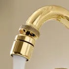 Vintage 3-Hole Bidet Tap in Vintage Brass Made in Italy - Ursula Viadurini