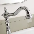 Single Hole Electronic Sink Tap Classic Style in Brass - Noriana Viadurini