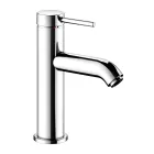 Single Lever Basin Mixer Tap Brass Round Design - Antilio Viadurini