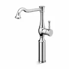 High Barrel Design Basin Mixer Tap Made in Italy - Neno Viadurini