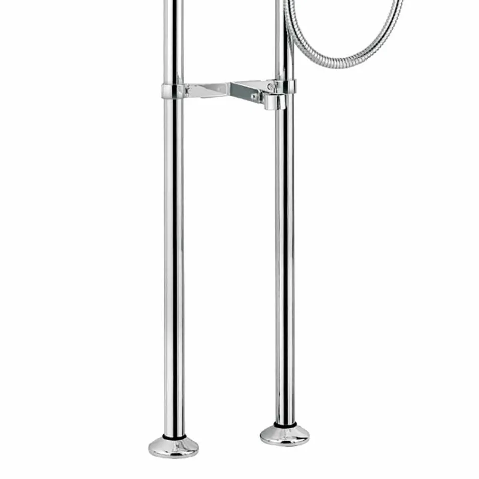 Classic Brass Bathtub Faucet Made in Italy - Riko Viadurini