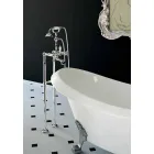 Classic Brass Bathtub Faucet Made in Italy - Riko Viadurini