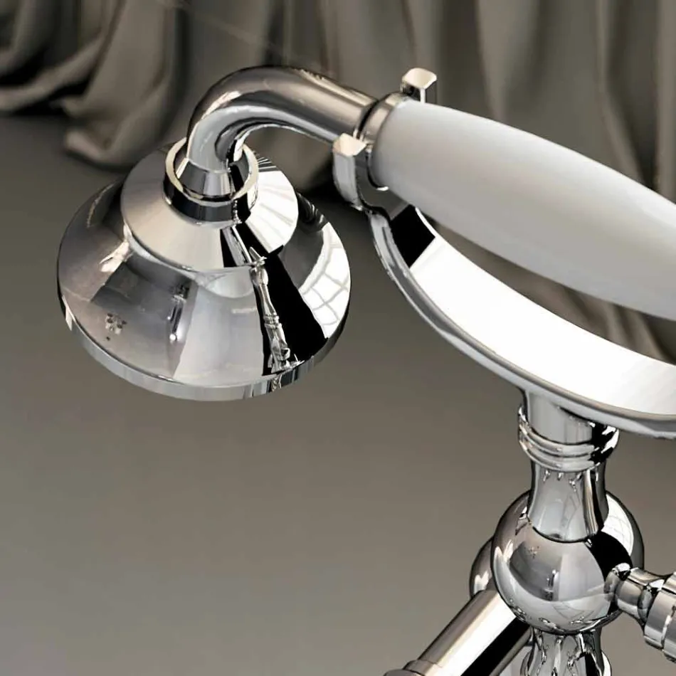 Classic Brass Bathtub Faucet Made in Italy - Riko Viadurini