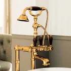 Classic Brass Bathtub Faucet Made in Italy - Riko Viadurini
