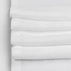 Linen Table Runner with White Lace Italian Luxury Quality - Farnese Viadurini