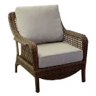 Living room composed of 2 armchairs, 1 sofa and 1 coffee table - umbrella Viadurini