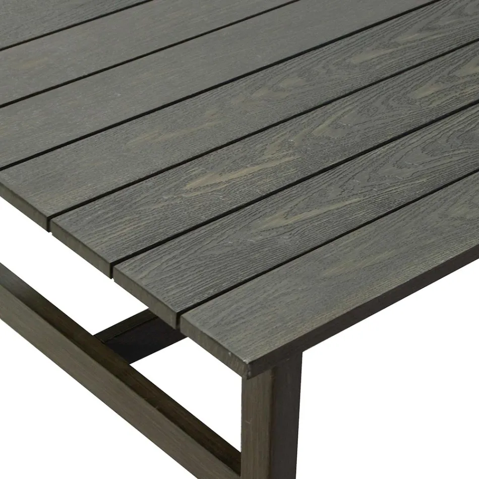 Living room composed of 2 armchairs, 1 sofa and 1 coffee table - umbrella Viadurini