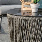 Living Room Consisting of 2 Armchairs with Coffee Table - Suitcase Viadurini