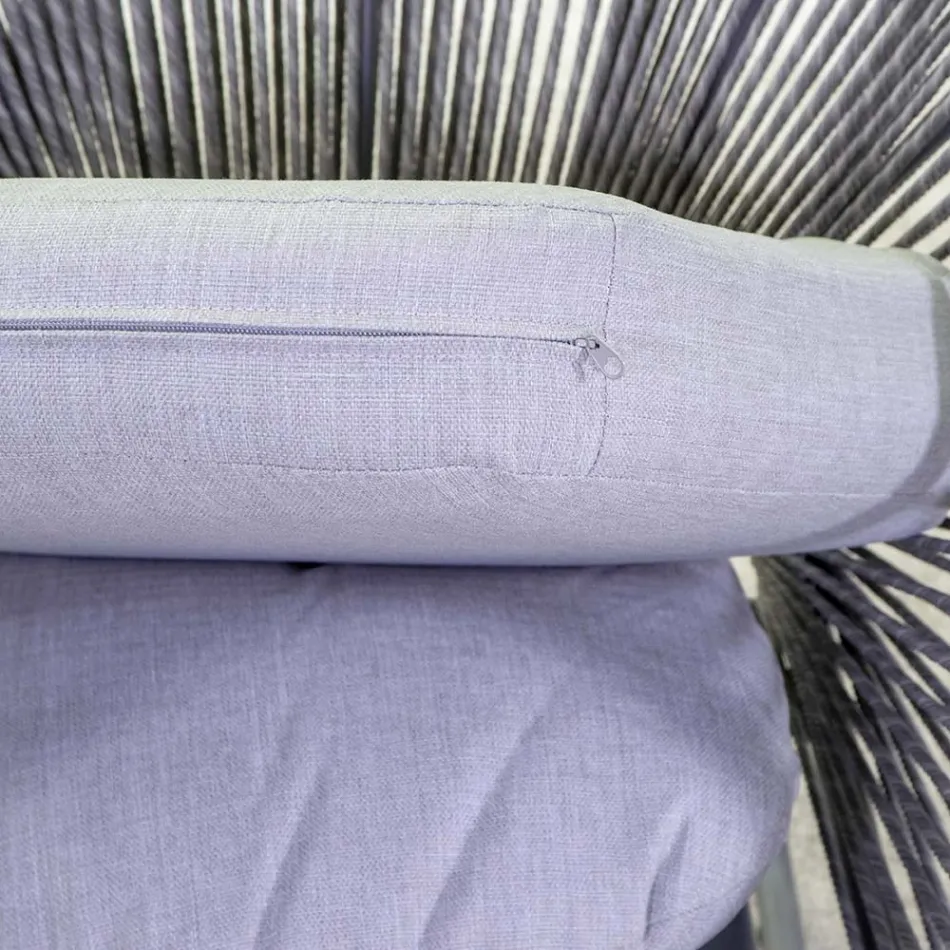 Living Room Consisting of 2 Armchairs with Coffee Table - Suitcase Viadurini