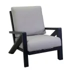 Living Room Consisting of Sofa, Coffee Table and Armchairs with Footrest - Noticeboard Viadurini