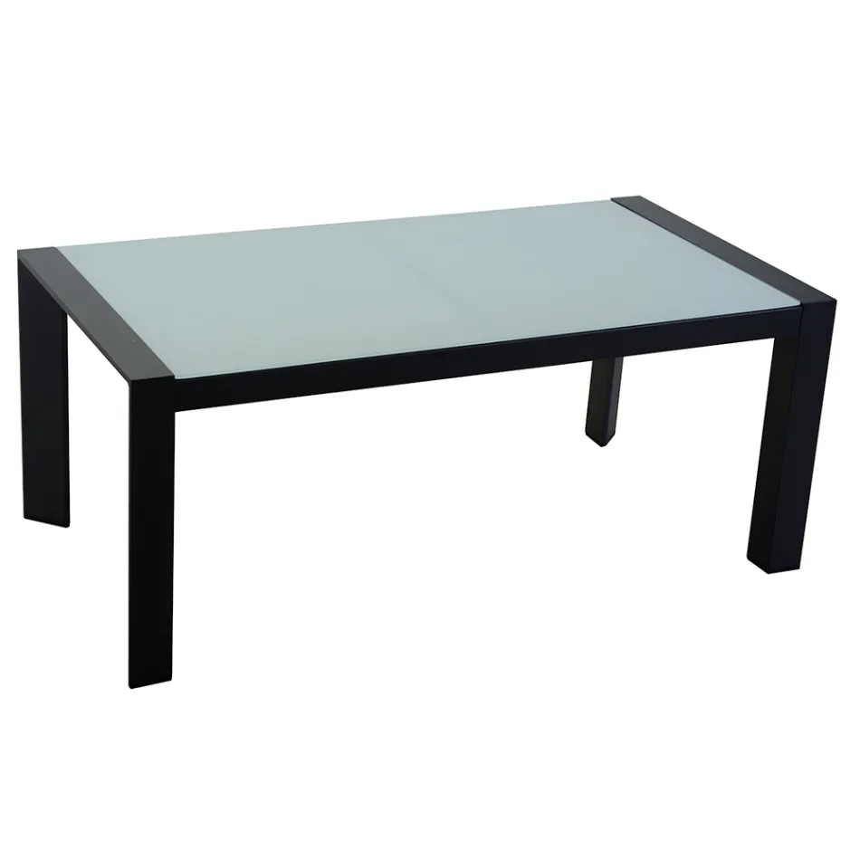 Living Room Consisting of Sofa, Coffee Table and Armchairs with Footrest - Noticeboard Viadurini