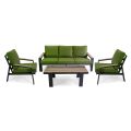 Outdoor Living Room Consisting of 1 Sofa, 2 Armchairs and 1 Coffee Table - Righello