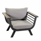 Outdoor Living Room Consisting of 2 Armchairs and 1 Coffee Table - Righello Viadurini