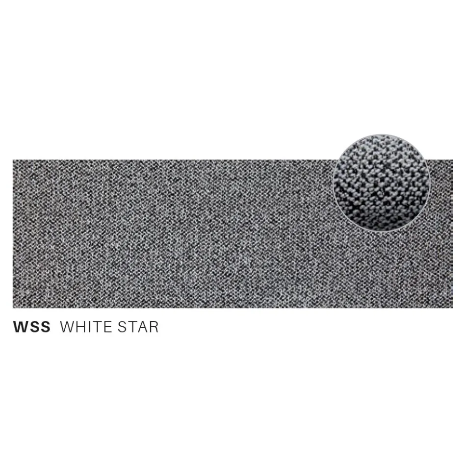 Outdoor Living Room with Sofa and 2 Armchairs in Fabric Made in Italy - Suki Viadurini