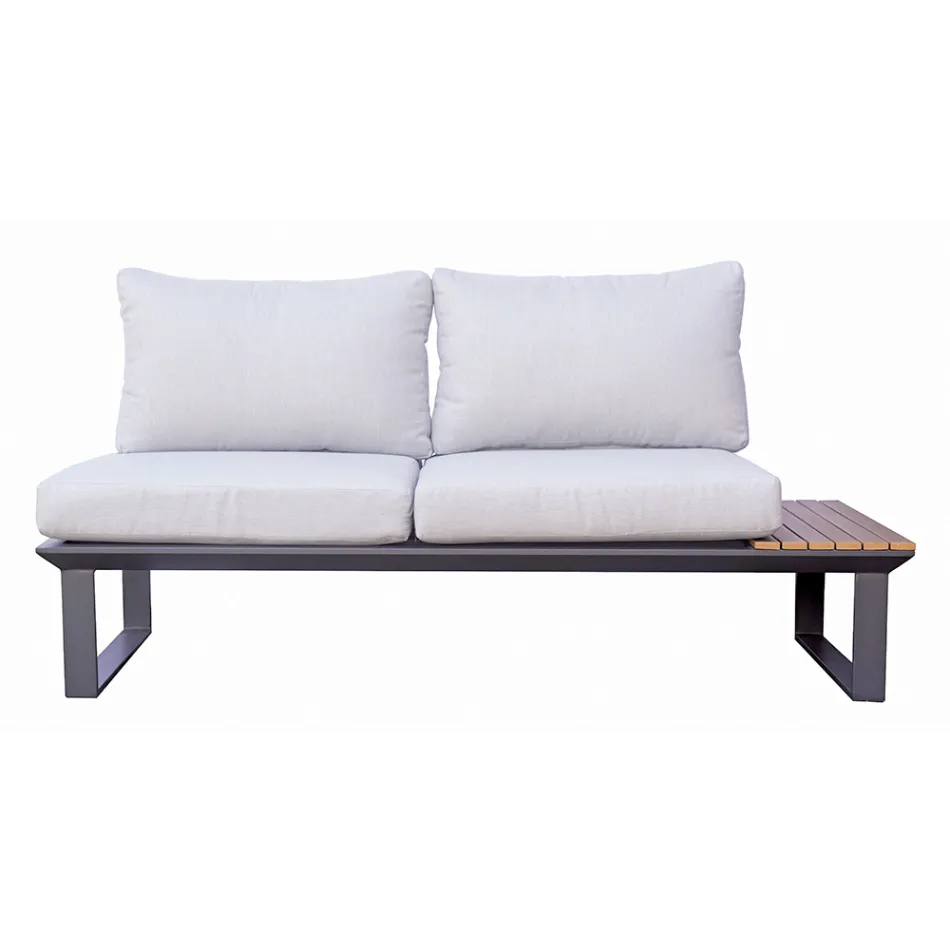 Garden Lounge Consisting of 2 Sofas and Central Table - Pippo Viadurini