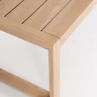 Garden lounge with 1 sofa, 2 armchairs and 1 coffee table - Plan Viadurini