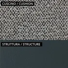 Garden lounge with 1 sofa and 2 armchairs Made in Italy - Planter Viadurini