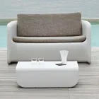 Made in Italy Design Garden Lounge, Sofa and Coffee Table - Nova by Myyour Viadurini
