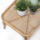 Garden Lounge in Aluminum and Polyrattan Weaving and Cushions - Ellide Viadurini