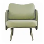 Red or Green Aluminum Garden Living Room - Regalrise Viadurini