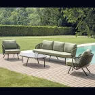 Red or Green Aluminum Garden Living Room - Regalrise Viadurini