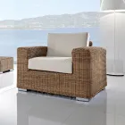 Hand Woven Polyrattan Garden Lounge - Yoko Viadurini
