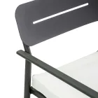 Garden Lounge Made of Aluminum with Different Finishes - Souvenir Viadurini