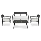 Garden Lounge Made of Aluminum of Different Finishes - Souvenir Viadurini