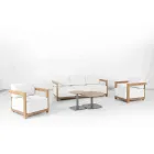 Aluminum Living Room with Thermal Transfer Wood Effect - Camper Viadurini