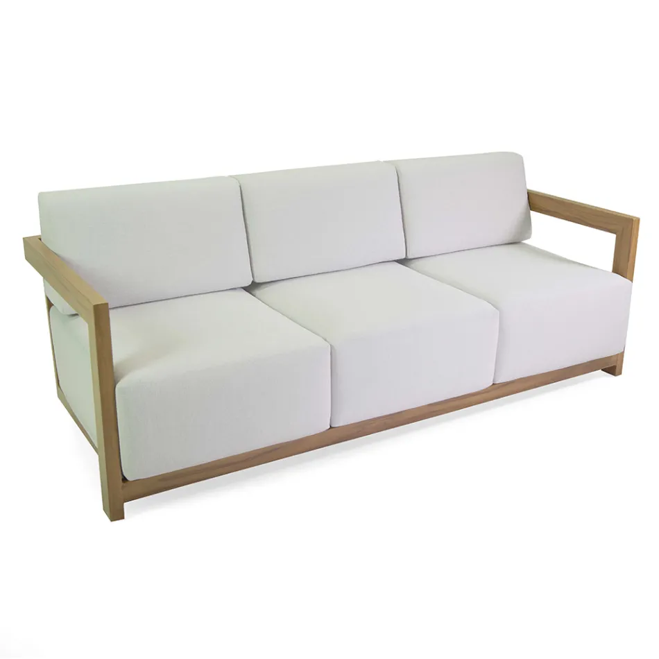 Aluminum Living Room with Thermal Transfer Wood Effect - Camper Viadurini