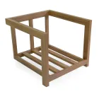 Aluminum Living Room with Thermal Transfer Wood Effect - Camper Viadurini