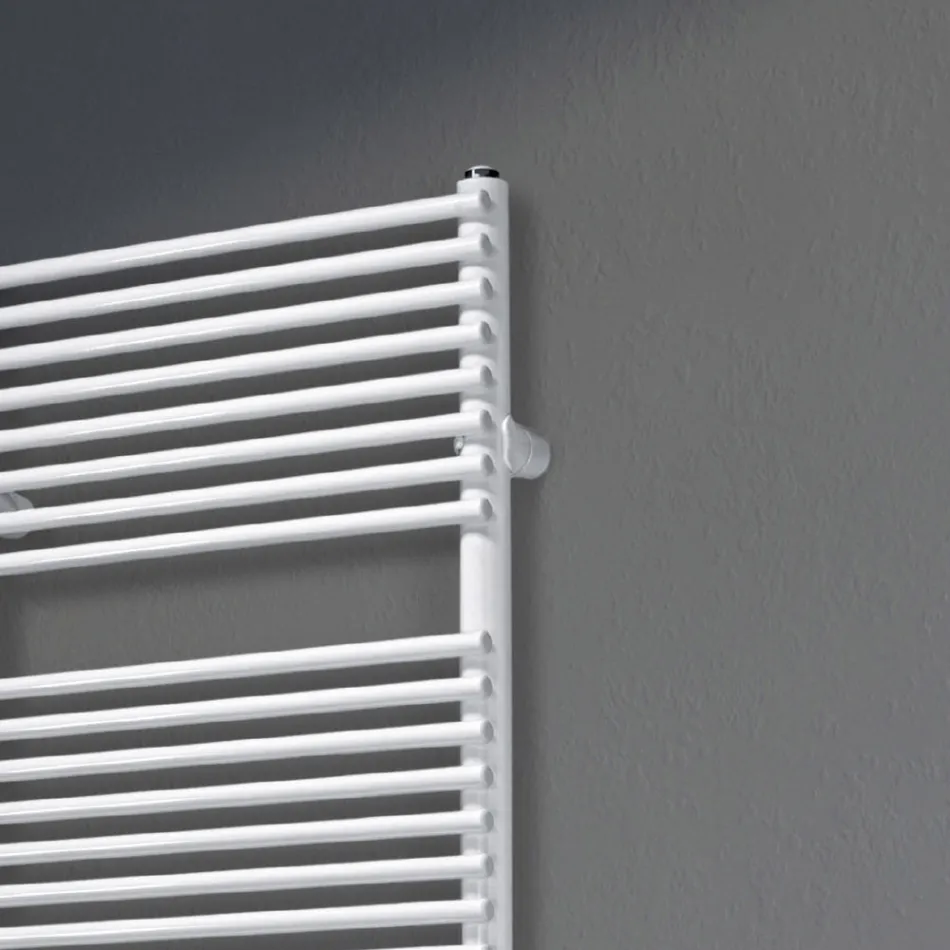 Towel Warmer with Electric System and Steel Structure Made in Italy - Syrup Viadurini