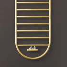 “Tutto Tondo Slim” Design Towel Warmer in Steel Made in Italy - Smooth Viadurini