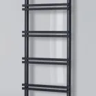 Electric towel warmer with vertical collectors Made in Italy - Ginger Viadurini