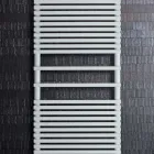 Electric Towel Warmer with Carbon Steel Structure Made in Italy - Cream Viadurini