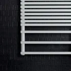 Electric Towel Warmer with Carbon Steel Structure Made in Italy - Cream Viadurini