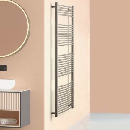 Electric Towel Warmer in Steel in Different Colors Made in Italy - Ibis Viadurini
