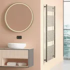 Electric Towel Warmer in Steel in Different Colors Made in Italy - Ibis Viadurini
